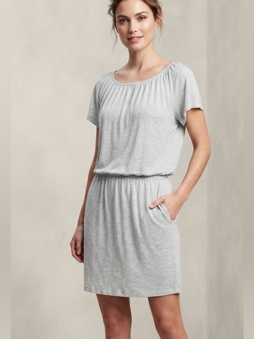 GAP Light Gray Mini Dress Small